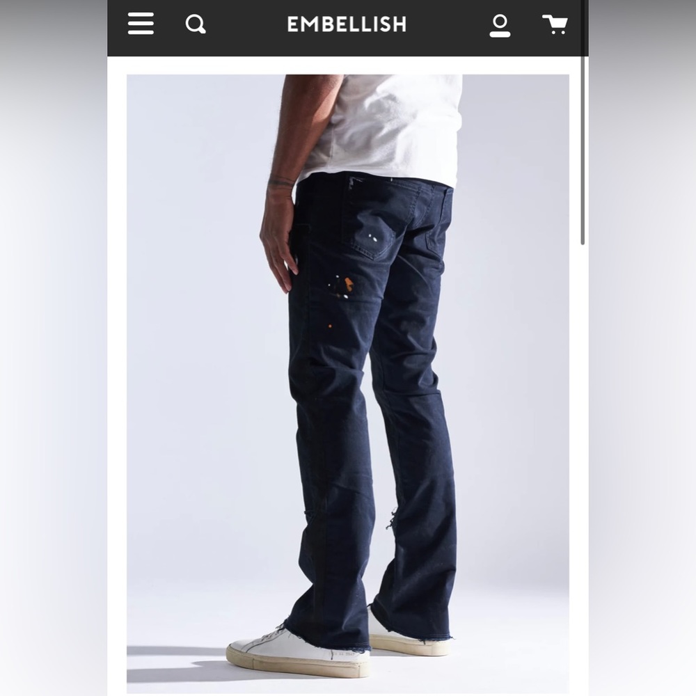 Embellish RIC Flare Denim - Size 42